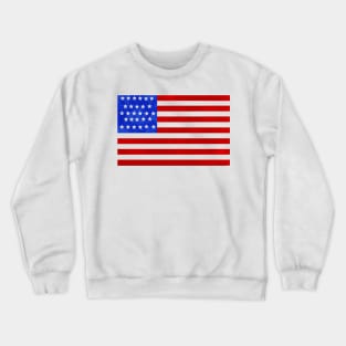 'Merican flag Crewneck Sweatshirt